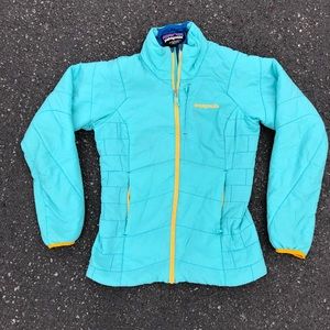 Patagonia Womens XS Light Blue Zip Up Jacket